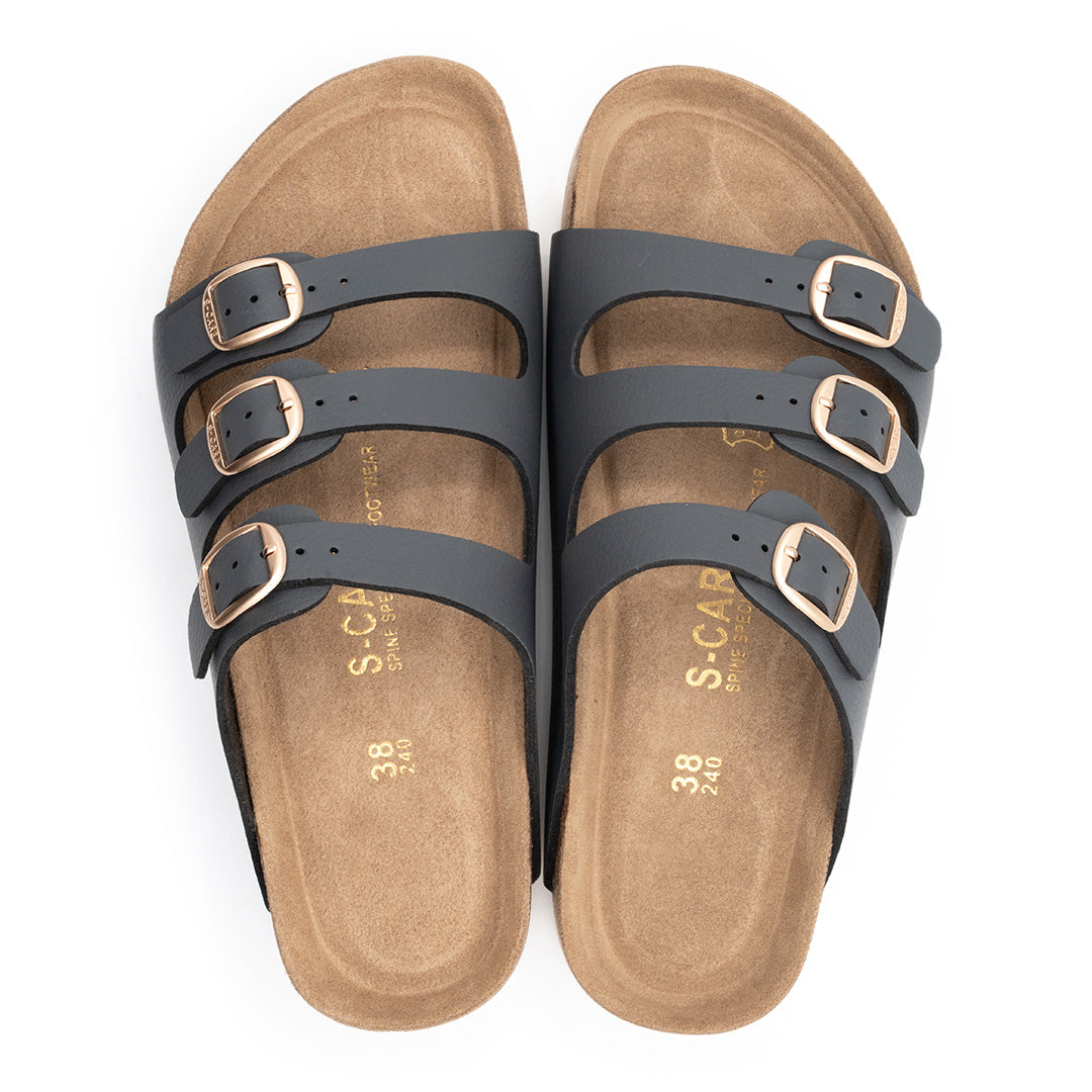 Muscat Supportive Sandals – Grey