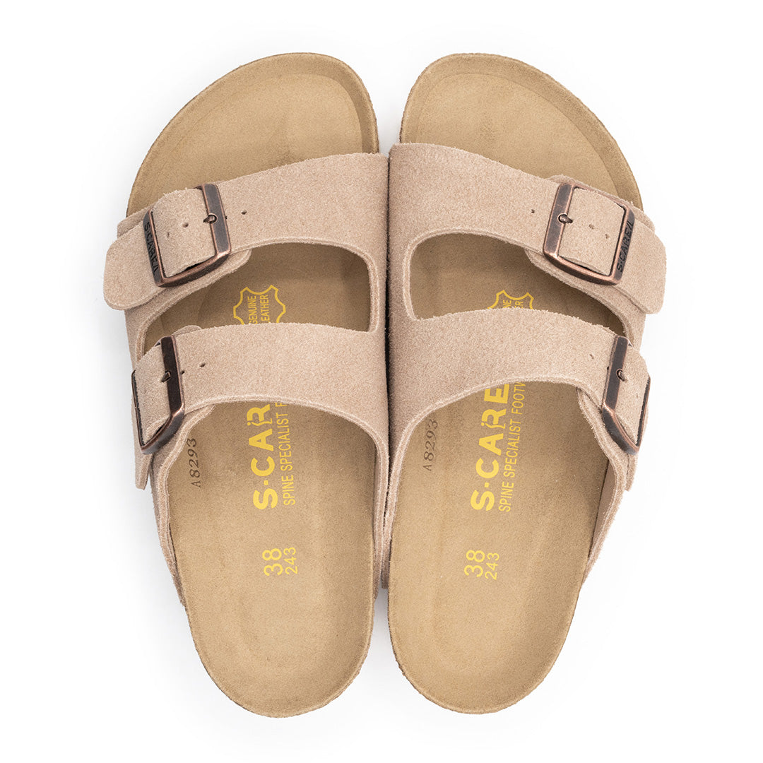 CLOUD+ Doha Supportive Sandals – Light Brown