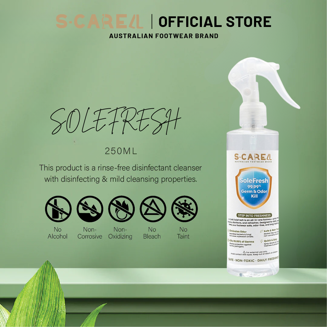 SoleFresh Shoe Cleaner & Disinfectant Spray