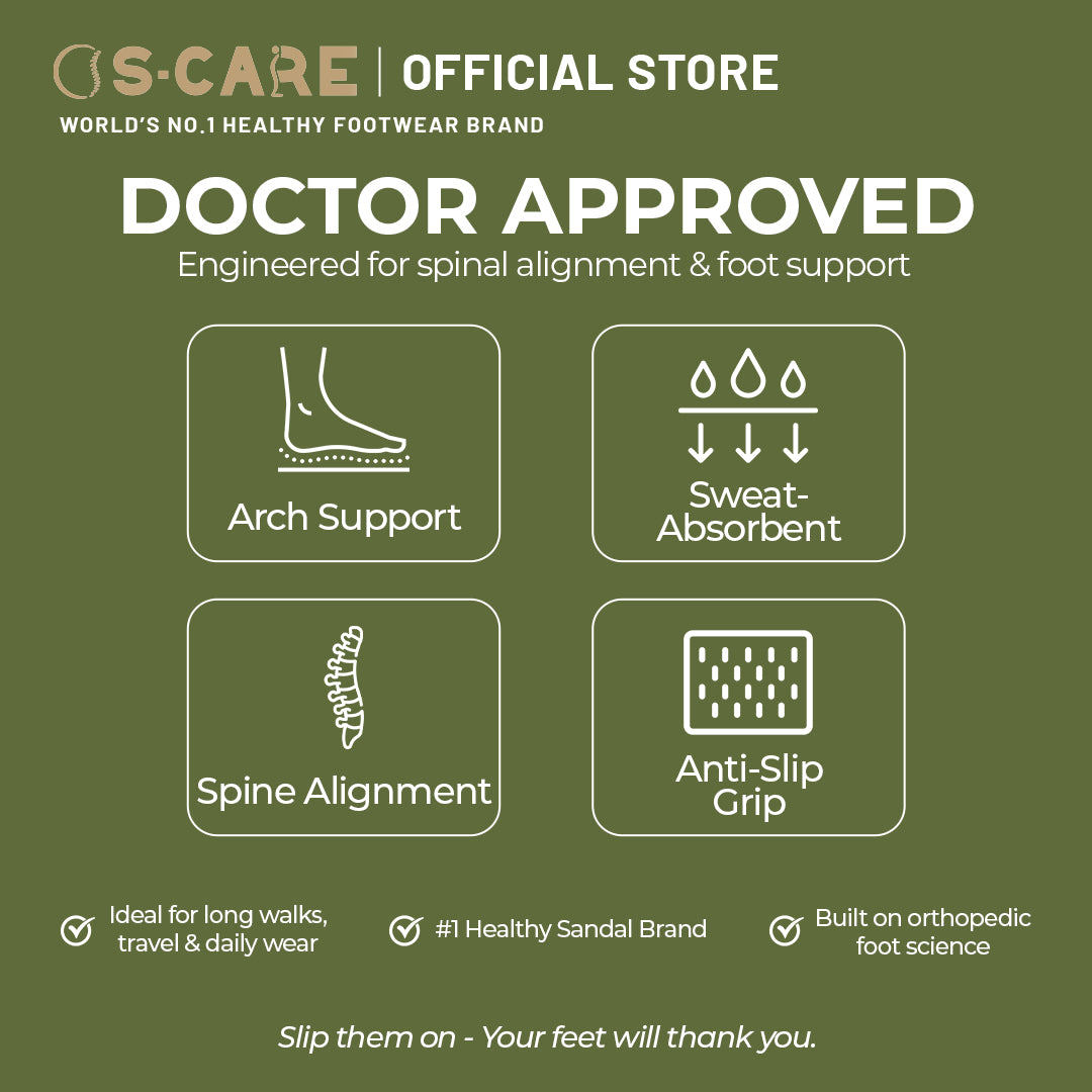 Riyadh Supportive Sandals – Grey