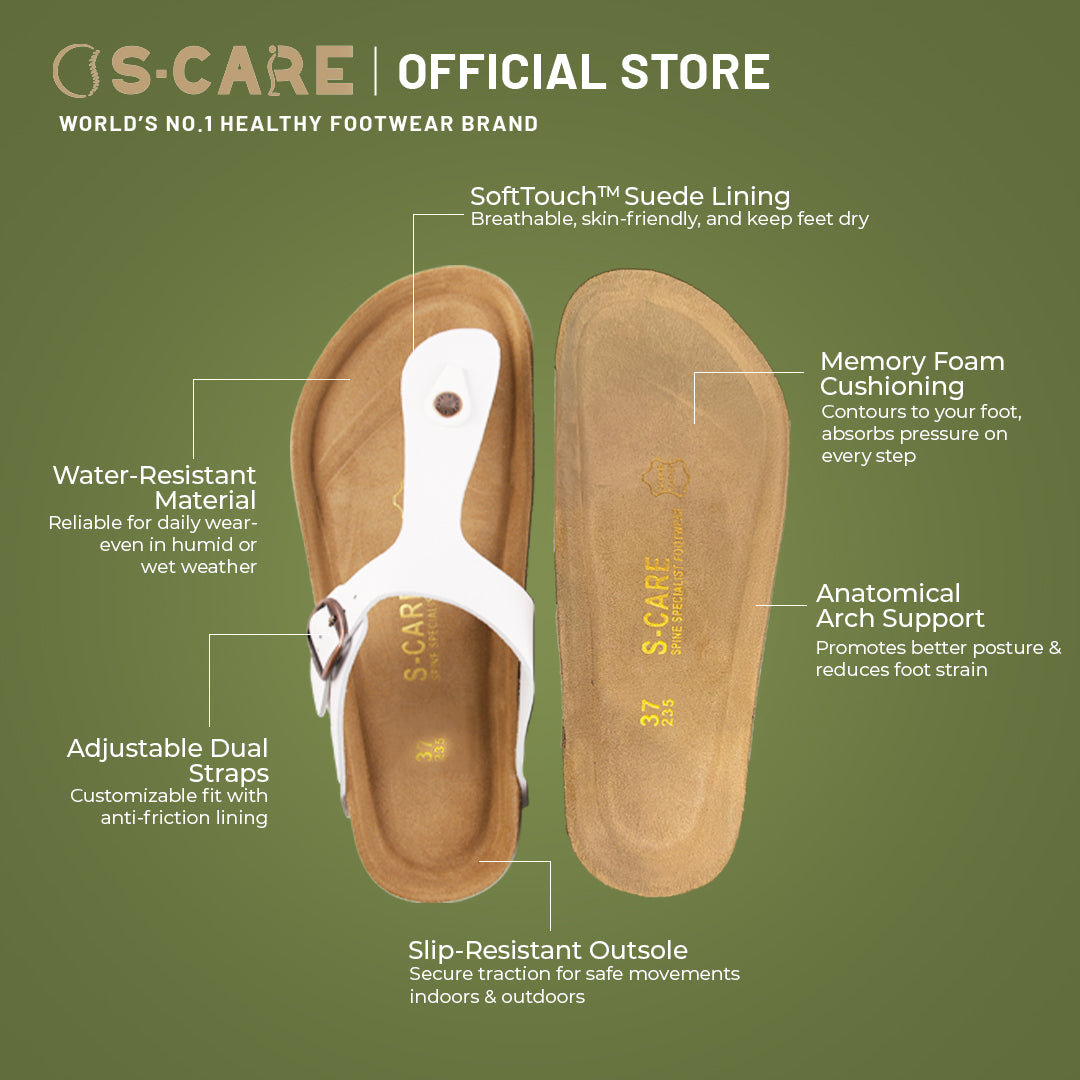 Riyadh Supportive Sandals – Grey