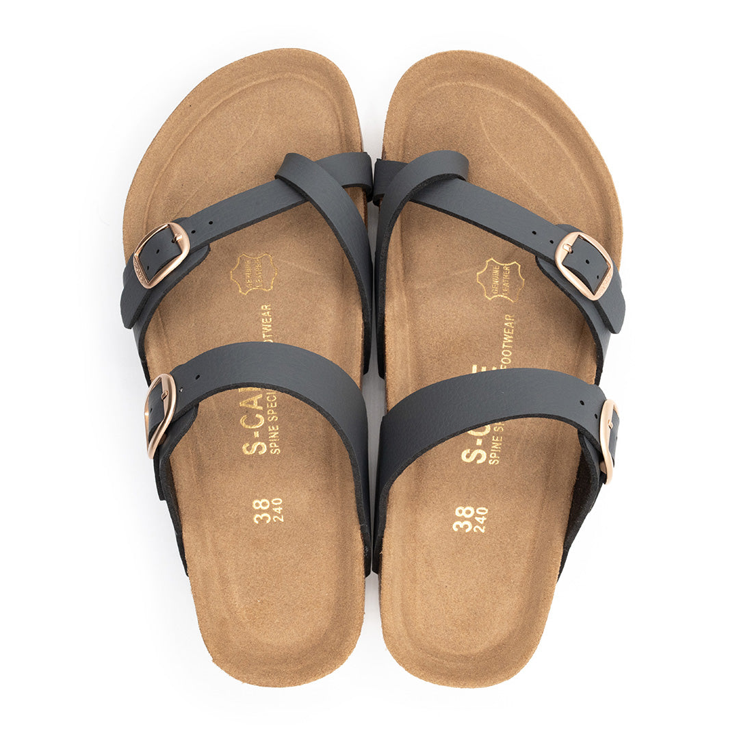 Riyadh Supportive Sandals – Grey