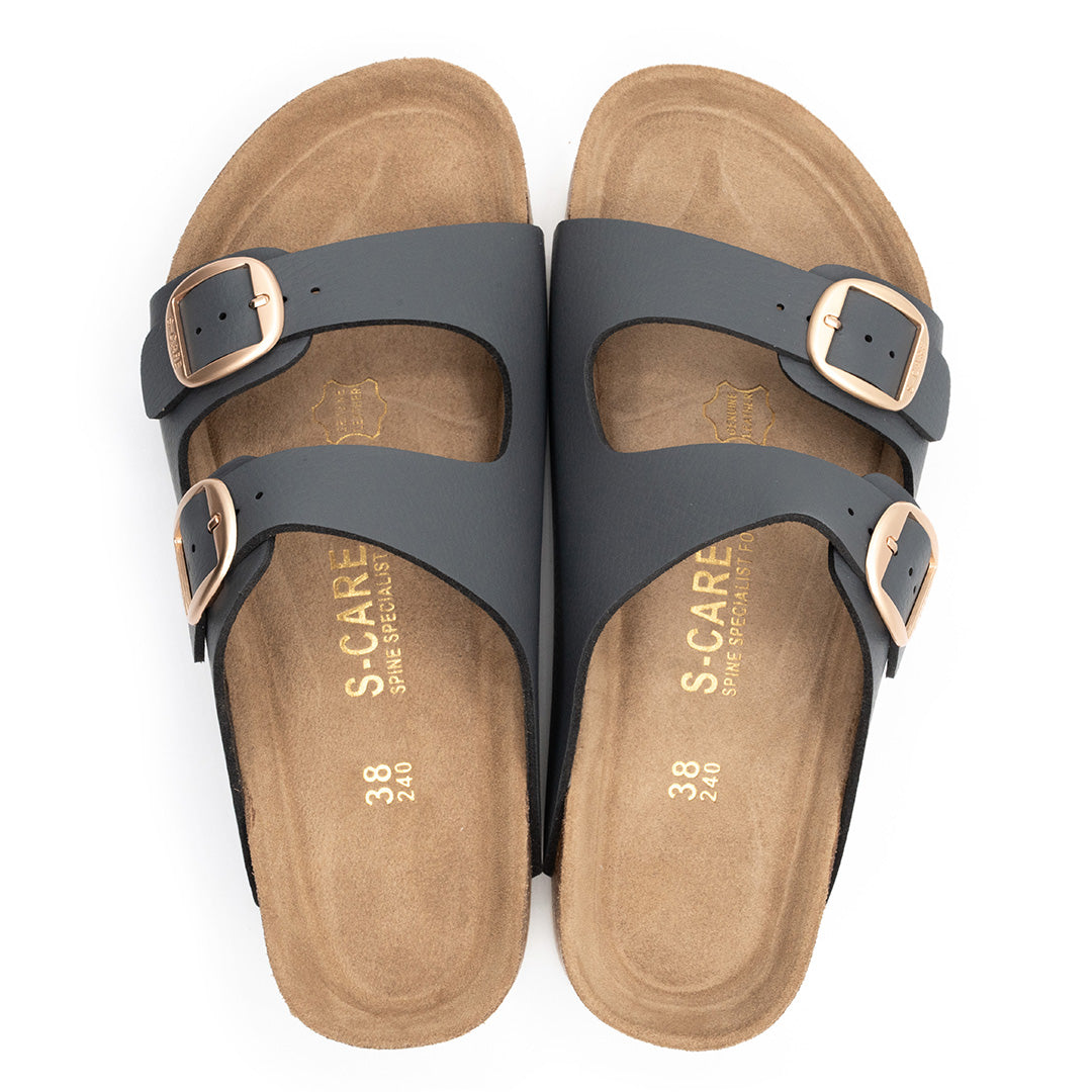 Doha Supportive Sandals – Grey